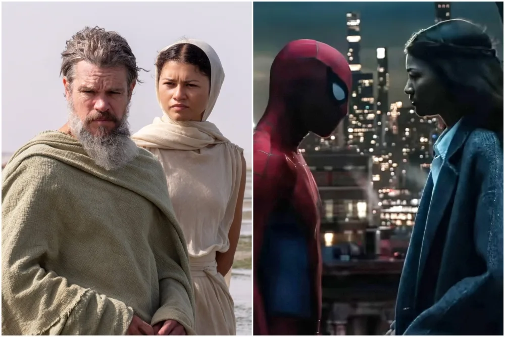 Güney Kore gişesinde zirveye çıkan filmi temsil eden gece sineması görüntüsü