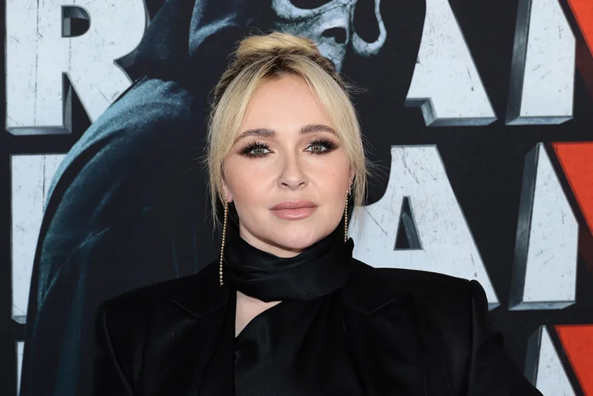 Hayden Panettiere soruşturmasını temsil eden karanlık polis soruşturması atmosferi