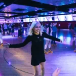 Paten pistinde düzenlenen müzik dinletisi etkinliği