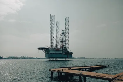 Kuzey Denizi’nde açık deniz petrol platformu