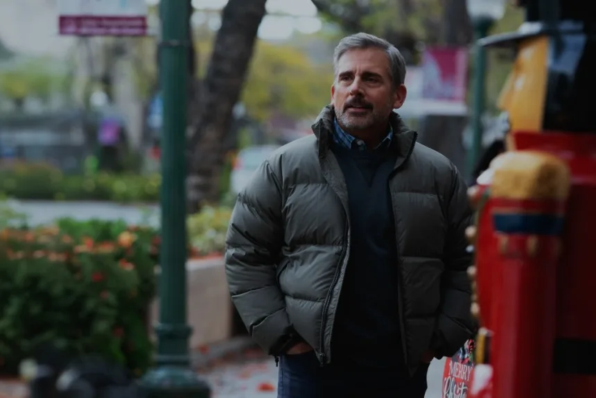 Televizyon ödülleri töreninde kırmızı halı ve sahne ışıkları