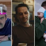 Televizyon ödülleri töreninde sahne ve ödül heykelciği