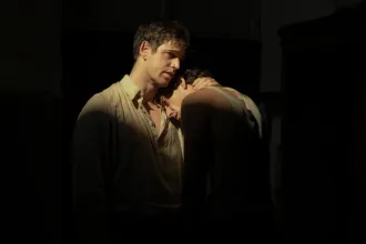 Uluslararası film festivali atmosferinde kırmızı halı