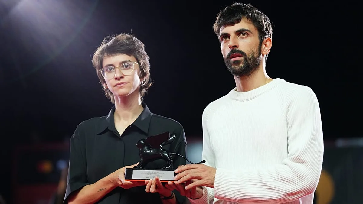 Gazze belgeseli NAZA’yı temsil eden karanlık bir film seti