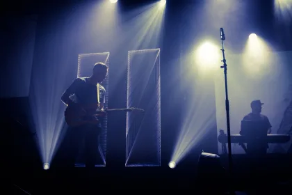 Müzik ödülleri töreninde sahne alan sanatçı
