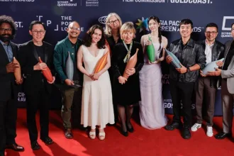 Asia Pacific Screen Awards töreninde ödül verilen sinema sahnesi