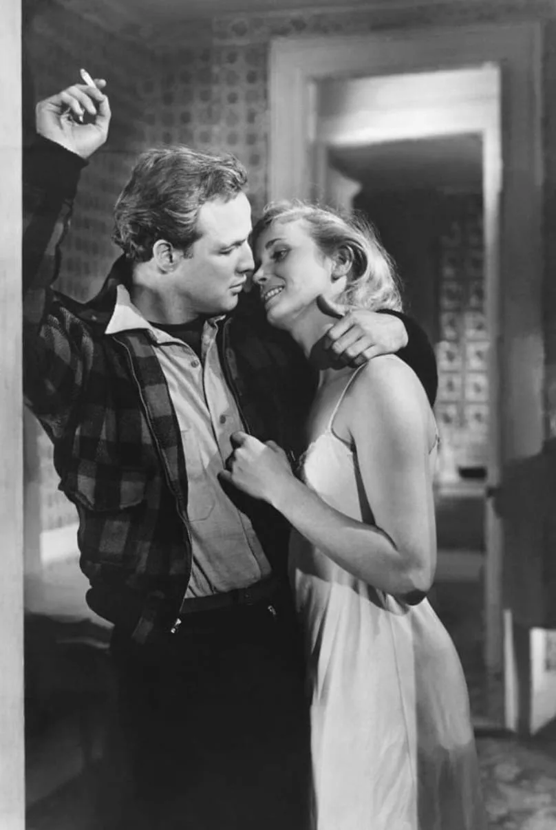 Eva Marie Saint’in klasik Hollywood dönemini temsil eden oyunculuk kariyerini simgeleyen görsel