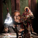 El yapımı kukla ve stop-motion film seti