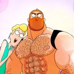 Jim Queen için renkli animasyon estetiğini çağrıştıran sinema görseli
