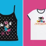 Mickey ve Minnie Mouse temalı moda koleksiyonundan ürünler