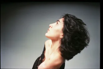 Sandra Hüller'in 2026'da yer aldığı filmleri temsil eden sinema atmosferi